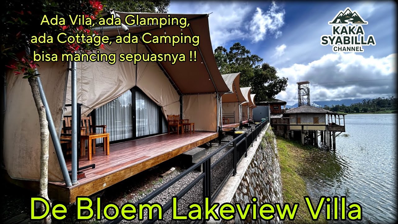 Кемпинг с рыбалкой перед палаткой!! "Вилла De Bloem Lakeview" 