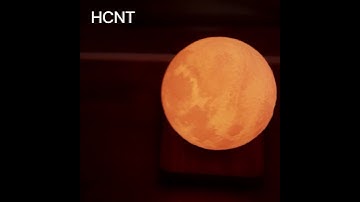 HCNT RGB Levitating Moon Lamp Amazon Hot Seller Floating Moon Lamp Unique Gift Home Decoration