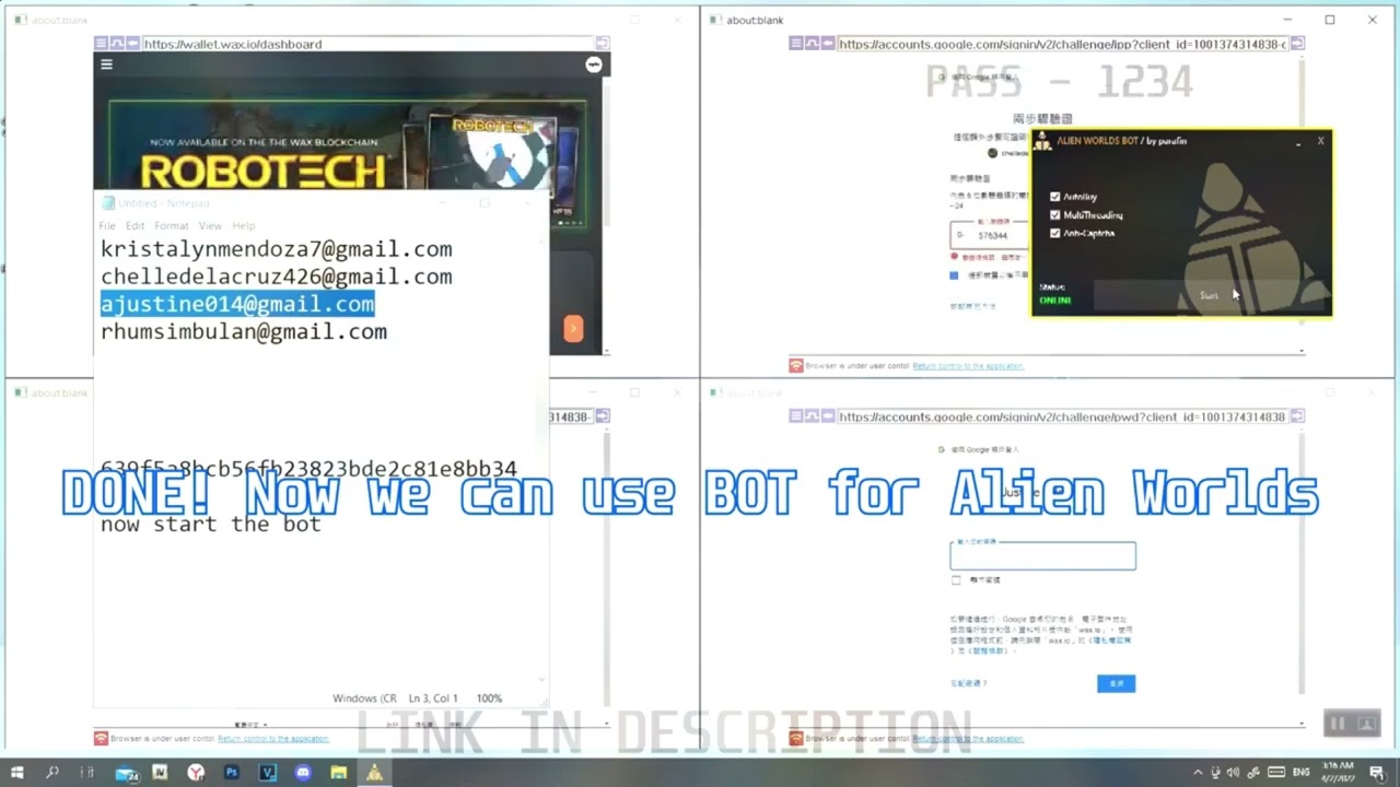 Alien Worlds Bot | Best New Free Crypto Bot August 2022