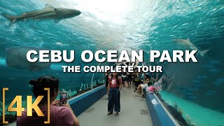 CEBU OCEAN PARK - The BIGGEST Oceanarium in the Philippines | The Complete Walking Tour  | 4K