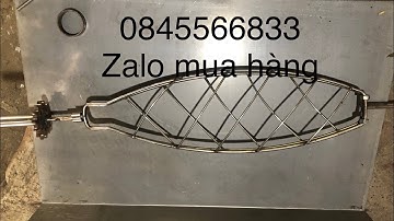 Vỉ nướng cá - vỉ nướng cá quả - vỉ nướng cá lóc - hướng dẫn Hàn vỉ cá -0845566833 Zalo mua hàng