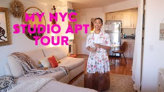 my nyc studio apartment tour | Lower East Side apt tour