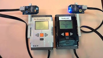 NXTBees RobotC sending information between two NXT robots