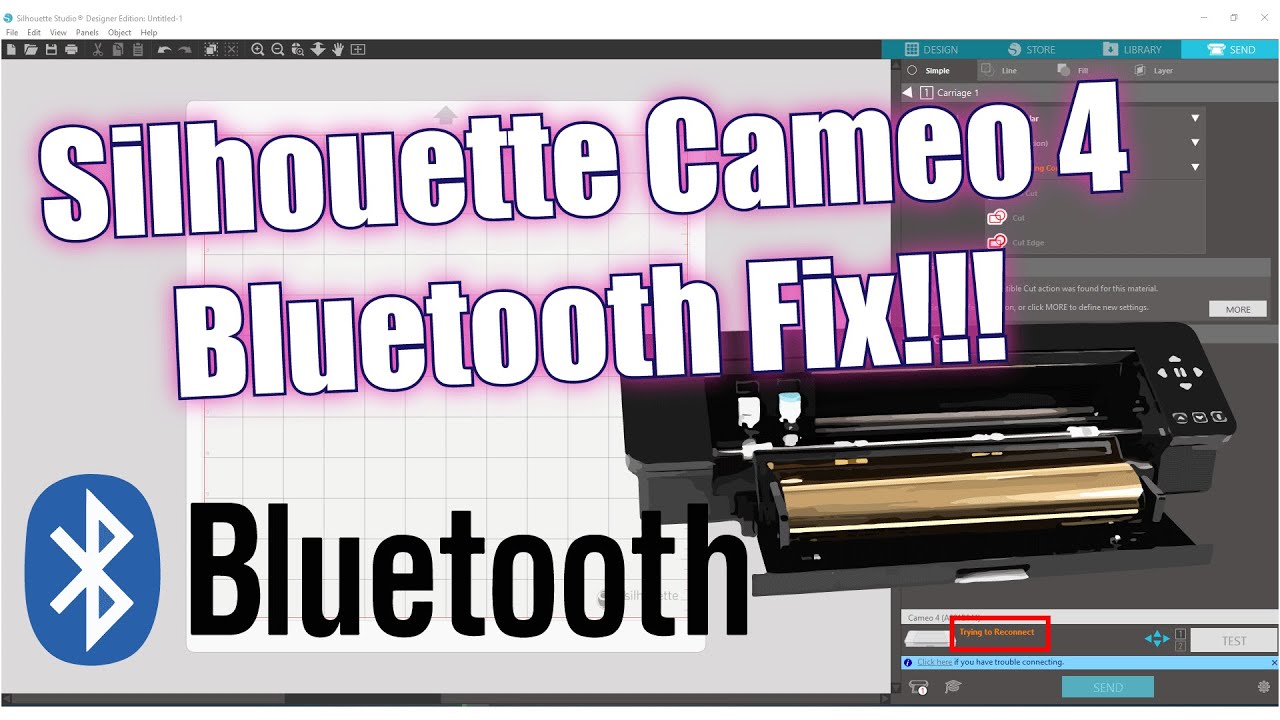 Silhouette Cameo® 4 Bluetooth®