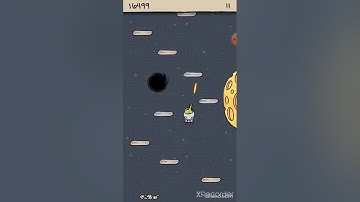 [World Record] Doodle Jump: (Space) 30,000 Points, One Object Speedrun in 2:33