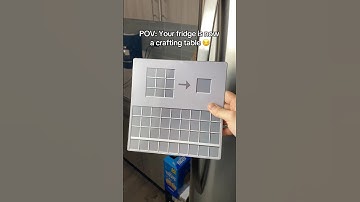 Minecraft crafting table 🥹