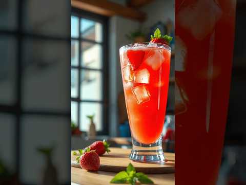 عصير الفراولة باللبن بطريقة الفنادق ثقافة عامة اكل اكسبلور دايت مشروبات