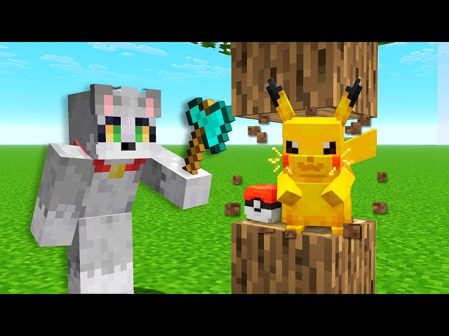 Minecraft Pero Los Bloques Dan POKÉMON ALEATORIOS