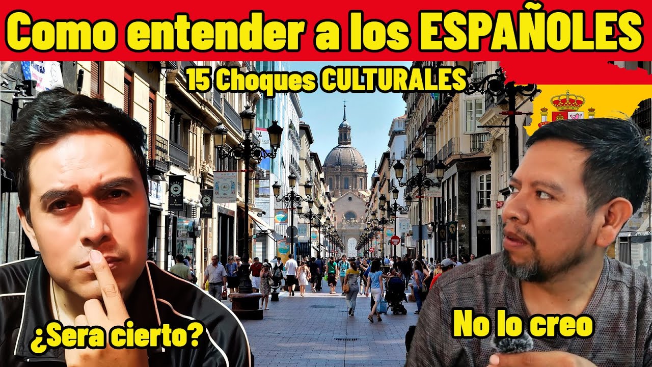 😯¿Cómo entender a los Españoles?😲 15 choques culturales, mexicanos reaccionan a España extranjeros