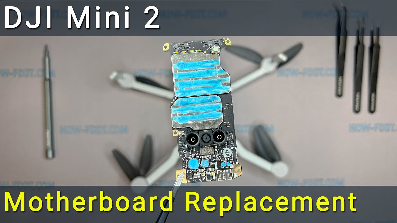 Changement batterie DJI Mini 2 - Tutoriel de réparation iFixit