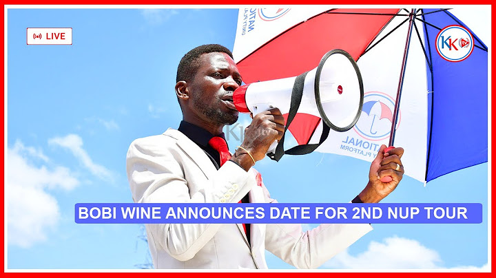 KIWEDDE! BOBI WINE ALANGIRIDDE OLUNAKU LWADDAMU OKUTALAAGA EGGWANGA