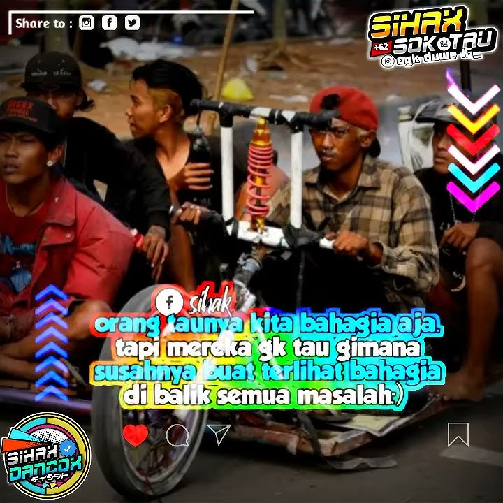 Story WA versi anak vespa gembel