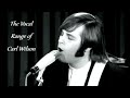 The Vocal Range of Carl Wilson -- F♯2-A5