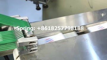 napkin spoon fork knife automatic packing machine PLA cutlery wrapping machine