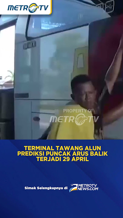 Terminal Tawang Alun Siap Lewati Arus Balik Mudik Lebaran #shorts