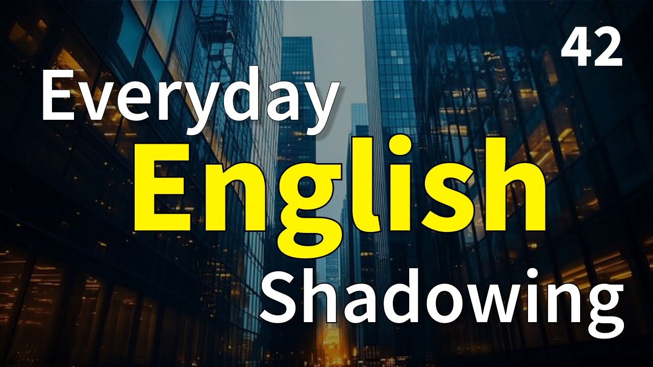 English Listening & Speaking Practice in 1 hour | Shadowing Practice ...