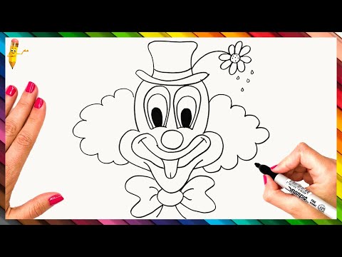 Head of a clown Krusty the Clown Drawing Harlequin, clown, face, head,  smiley png | PNGWing