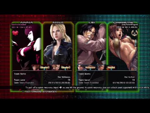 Tekken Tag Tournament 2 : heartnotsubasa ( Nina X Anna ) VS joeyAdominguez ( Lei X Christie )