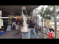 Ninja level tea making  kung fu panda style chaiwala  indian street food