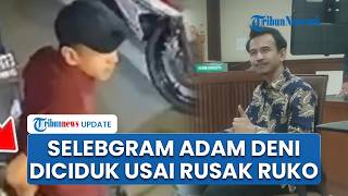 Viral Video Selebgram Adam Deni Ngamuk Rusak Ruko Sambil Bawa Pistol di Cilincing, Tersangka Dibekuk
