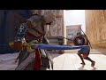 Assassin's Creed Origins - Unstoppable Bayek Brutal Rampage & High Action Combat