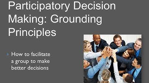 The Facilitator: How to lead a group to make better decisions?