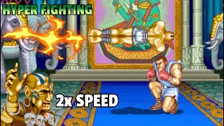 IT TAKES FAST BRAINCELLS FOR THIS- (Street Fighter II: Hyper Fighting)