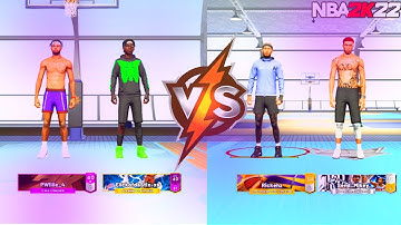 I PLAYED AGAINST TWO LEVEL 40 TRYHARDS ON NBA2K22!!