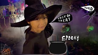 Halloween *Trick or Treating 2021 Vlog with Emma