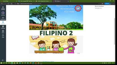 Canvas Student Log-in Tutorial Part 2