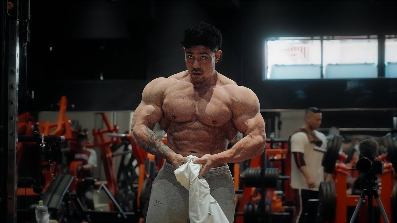 Chest training 7 weeks before the competition ~ Countdown EP 5
