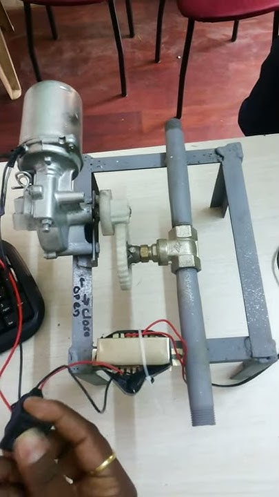 motor operated valve open close - YouTube