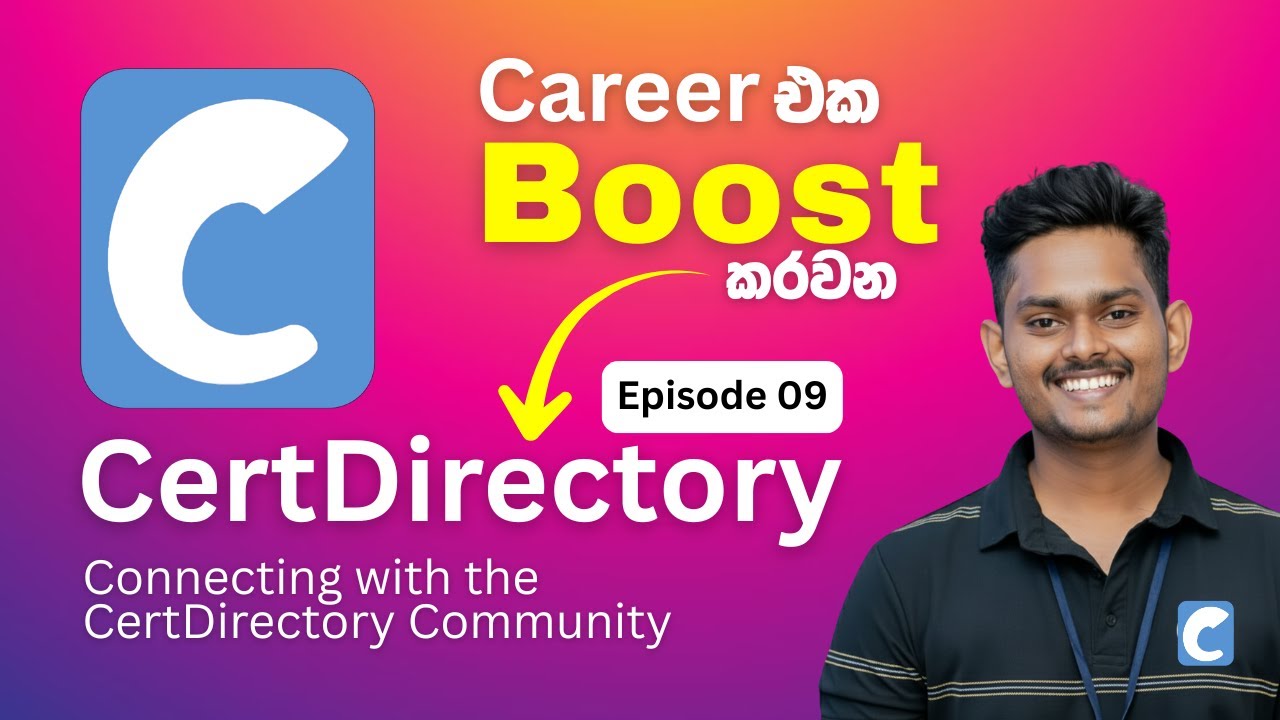 Network & Learn: Connecting with the CertDirectory Community - YouTube