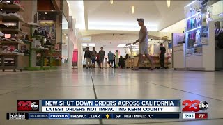The week started with a rollercoaster of announcements for 30
california county business owners and while kern was spared from
county-wide closures, f...