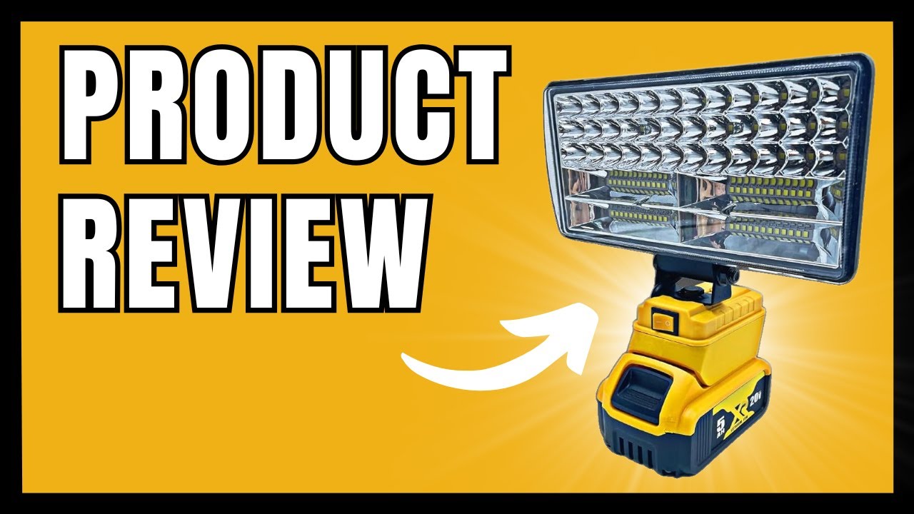 Is the Dewalt Batttery Light Adapter REALLY Worth It?