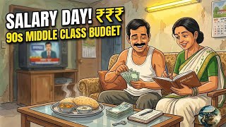 90s Ki Shaam A Salary Day In 1990s  Papa Ki Salary Mummy Ka Hisab ghibli Style Childhood