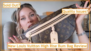LOUIS VUITTON NEW HIGH RISE BUM BAG REVIEW 2023, WHAT FITS INSIDE