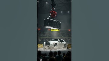 Rolls Royce Crash test | veo 3 | Morden #funny #rollsroyce #animalife