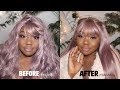 WATCH ME TRANSFORM A $7 CHEAP SYNTHETIC WIG from WISH (SYNTHETIC WIG HACKS)