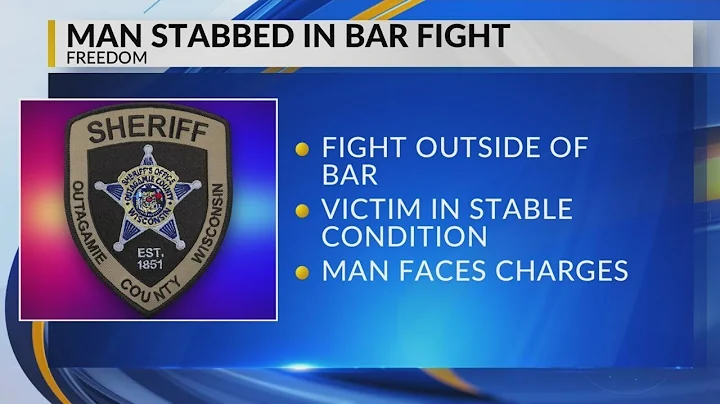 Man stabbed during fight outside Freedom bar, suspect arrested