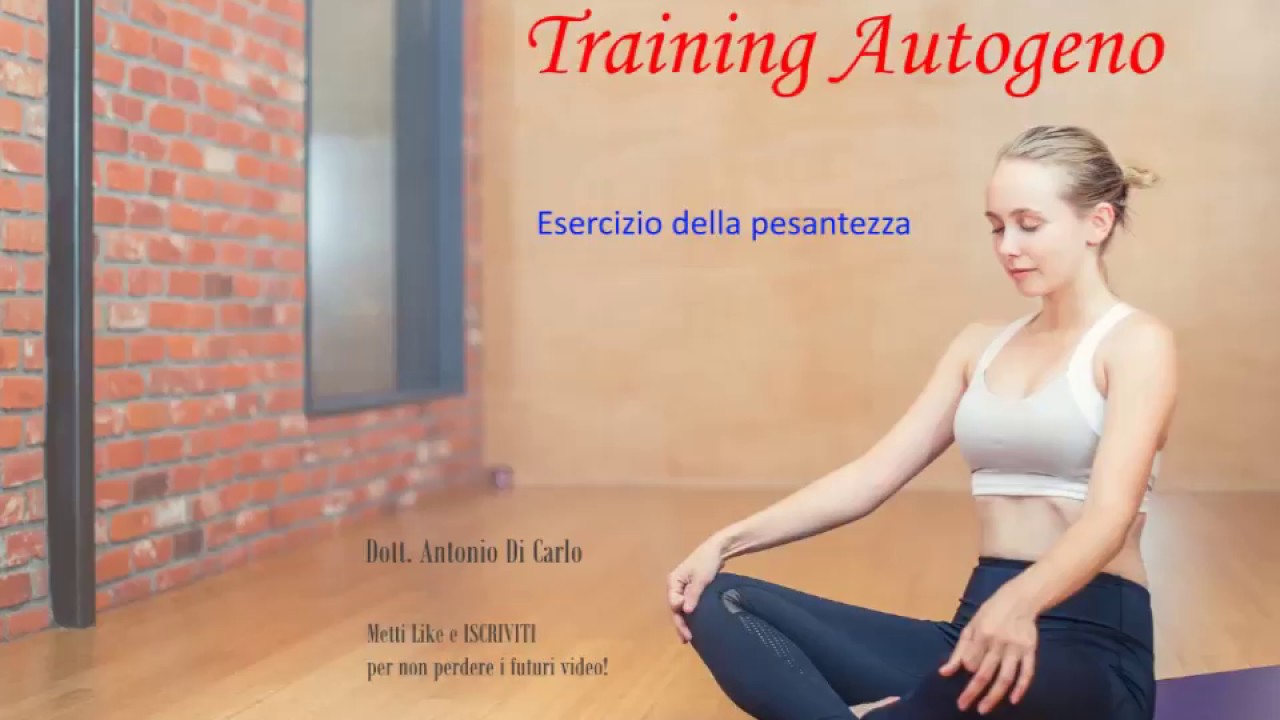 Training Autogeno, Pesantezza