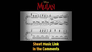 Reflection From Mulan Advanced Piano Arrangement