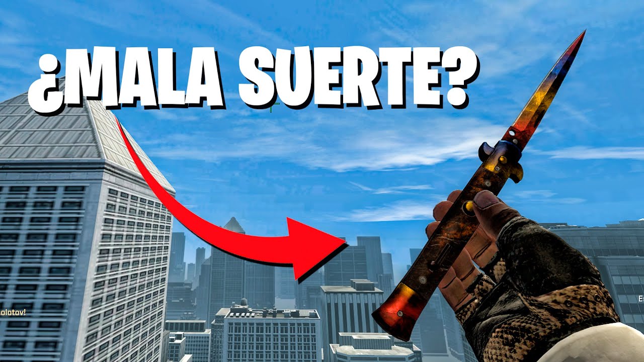 EL CUCHILLO QUE ME TOCÓ ME DIÓ MALA SUERTE