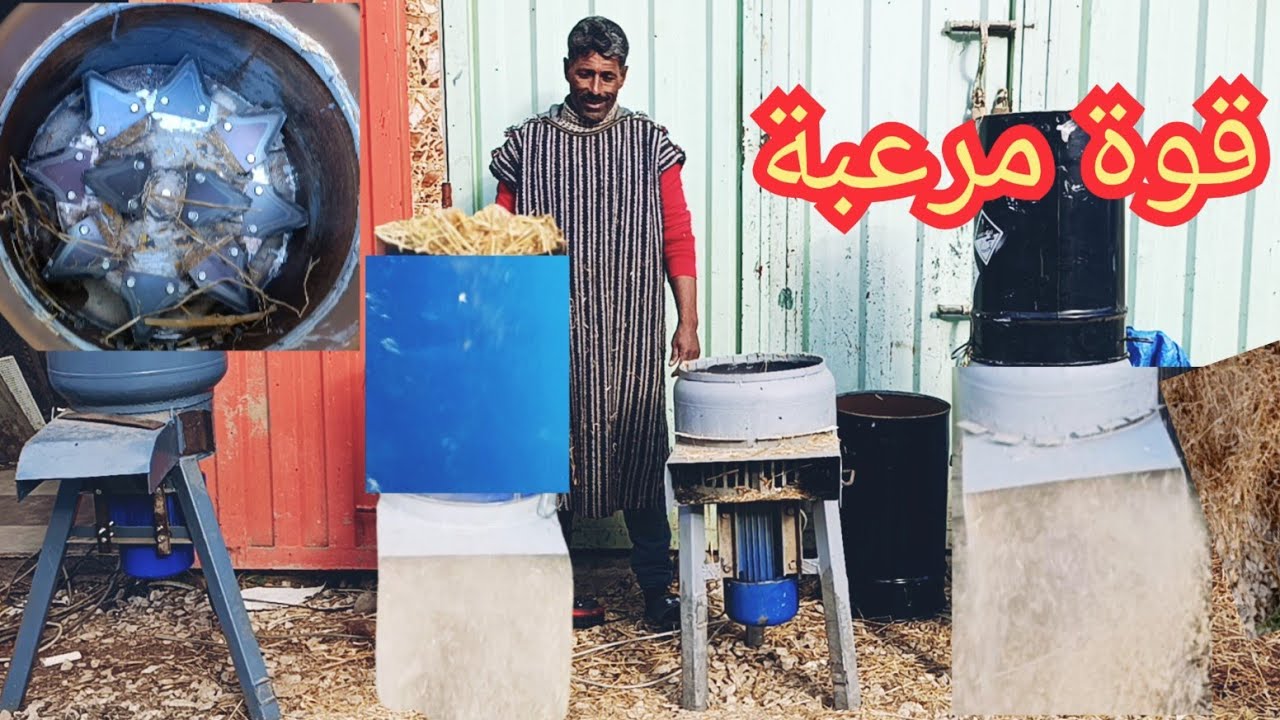  ماكينة طحن الأعلاف شاهد القوة الجبارة تأكل الأخضر واليابس 🚜