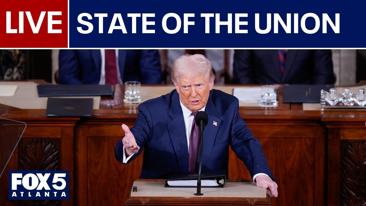 LIVE | President Trump delivers 2026 State of the Union address from U.S. Capitol