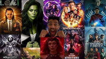 RANKING ALL 18 MARVEL PHASE 4 FILMS, SERIES & SPECIALS!!!