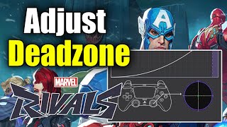 How to Adjust DEADZONES on Controller & Fix Stick Drift on Marvel Rivals (Best Method) Profile