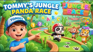 Tommy’s Jungle Panda Race 🐼🌴🏁 | Panda Run, Count & Learn! | Fun Kids Adventure screenshot 4
