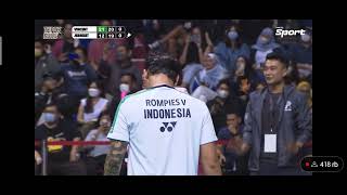 Detik Detik Yang Dihebohkan Di Pertandingan Vincent Rompies Vs Valintino Jebreeett Di Tepuk Bulu 22