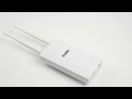 KuWFi Waterproof Outdoor 300Mbps WiFi Router CAT4 4G LTE Routers 3G/4G SIM Card Router Modem....